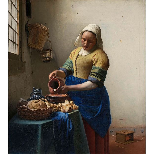 The Milkmaid (1658-59) de Johannes Vermeer (Credit: Rijksmuseum, Amsterdam. Achizitionat cu sprijinul Vereniging Rembrandt)