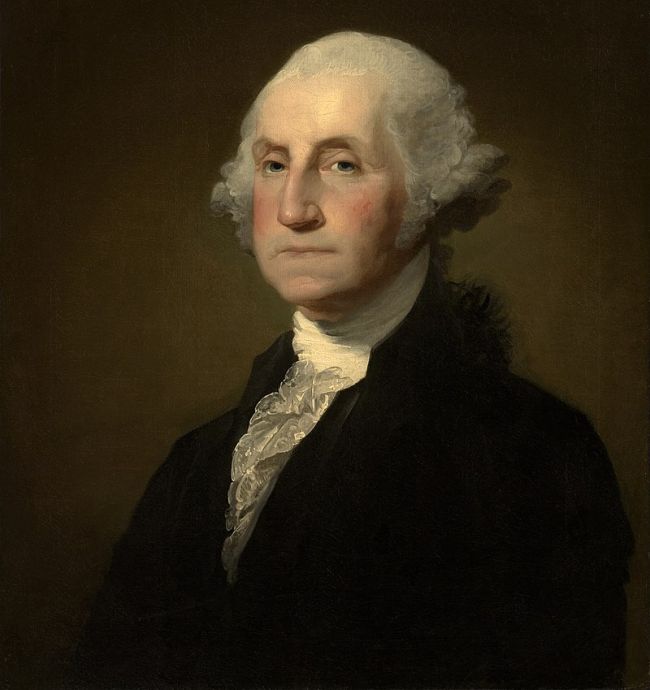 Portretul lui George Washington, ca exemplu de lideri mondiali celebri